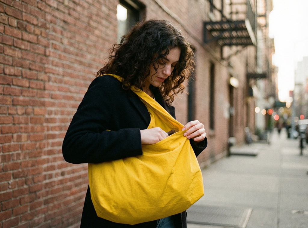 Casual Canvas Shoulder Bag