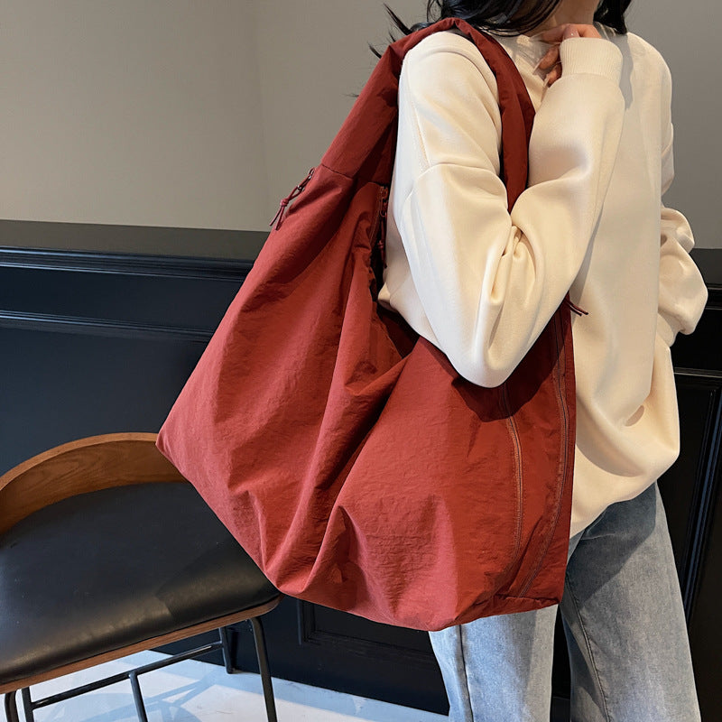 Casual Canvas Shoulder Bag