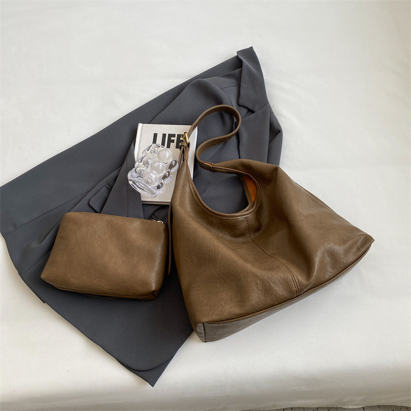 Vintage Shoulder Tote Bag