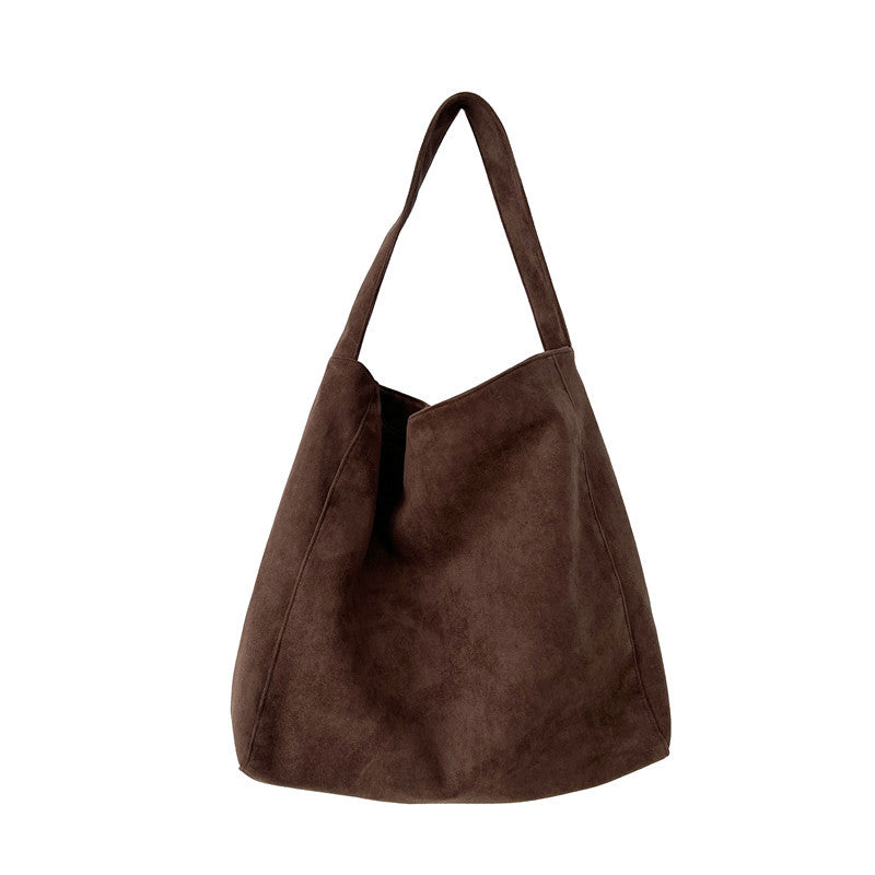 Suede Shoulder Bag