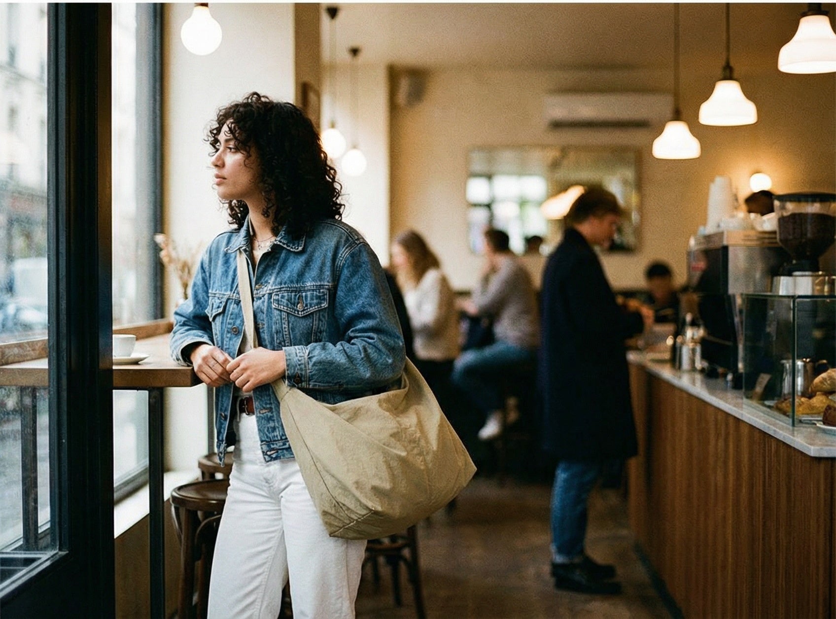 Casual Canvas Shoulder Bag