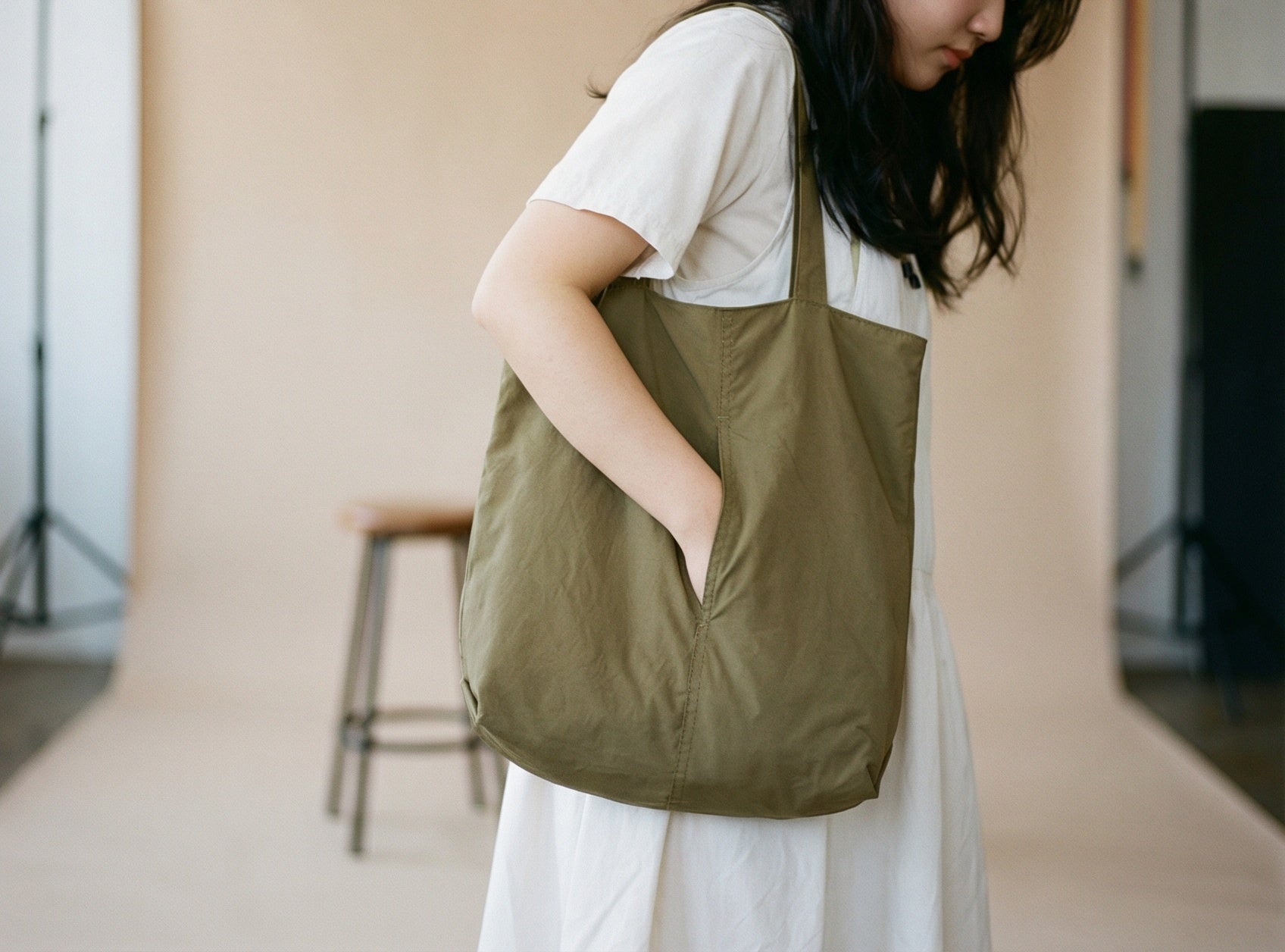 Ultra light Nylon Shoulder Bag