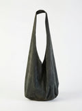 Single-shoulder suede bag