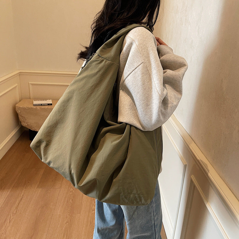 Casual Canvas Shoulder Bag